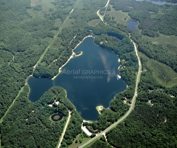 Sunrise Lake in Osceola County, Michigan